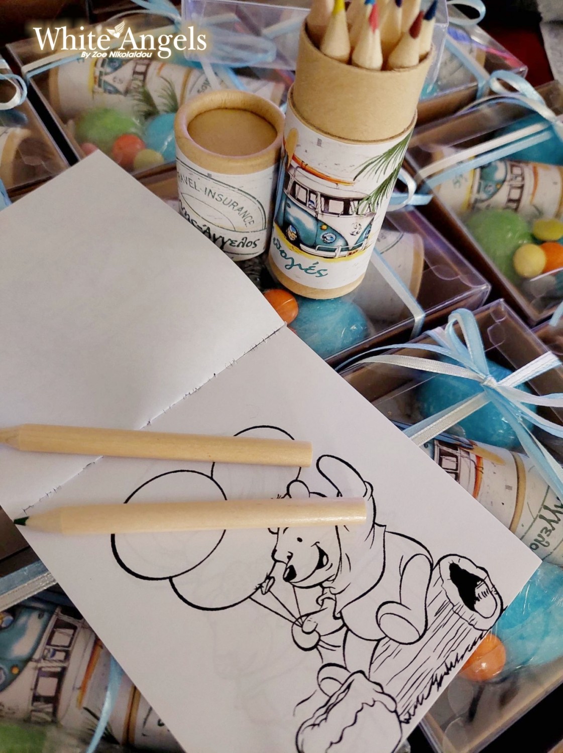 bb22 color me set | White Angels