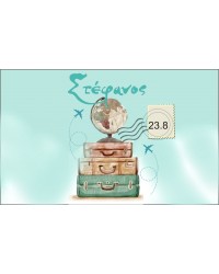 SP2 TRAVEL BOY sticker για σαπουνόφουσκες