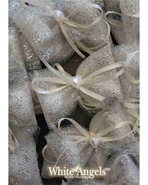 kg30 glitter ιβουάρ-ασημί κερασματάκια